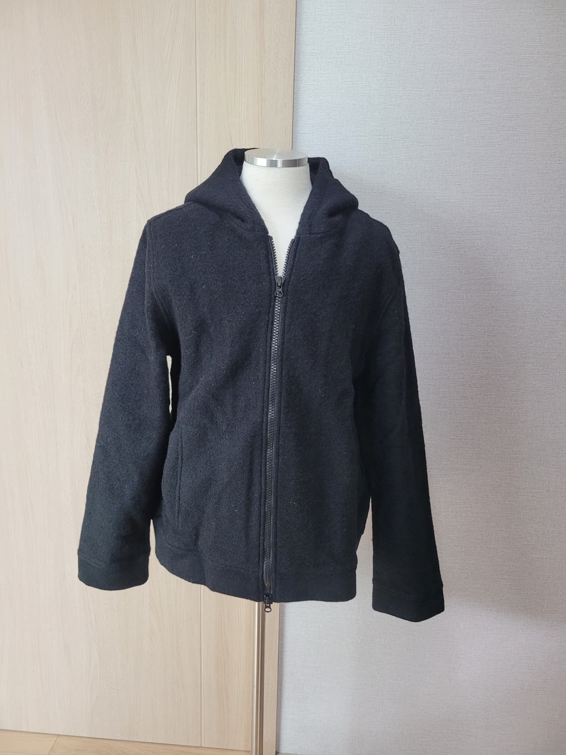 조프레시 Joe Fresh 남자 후드집업 105 블랙 상품이미지2