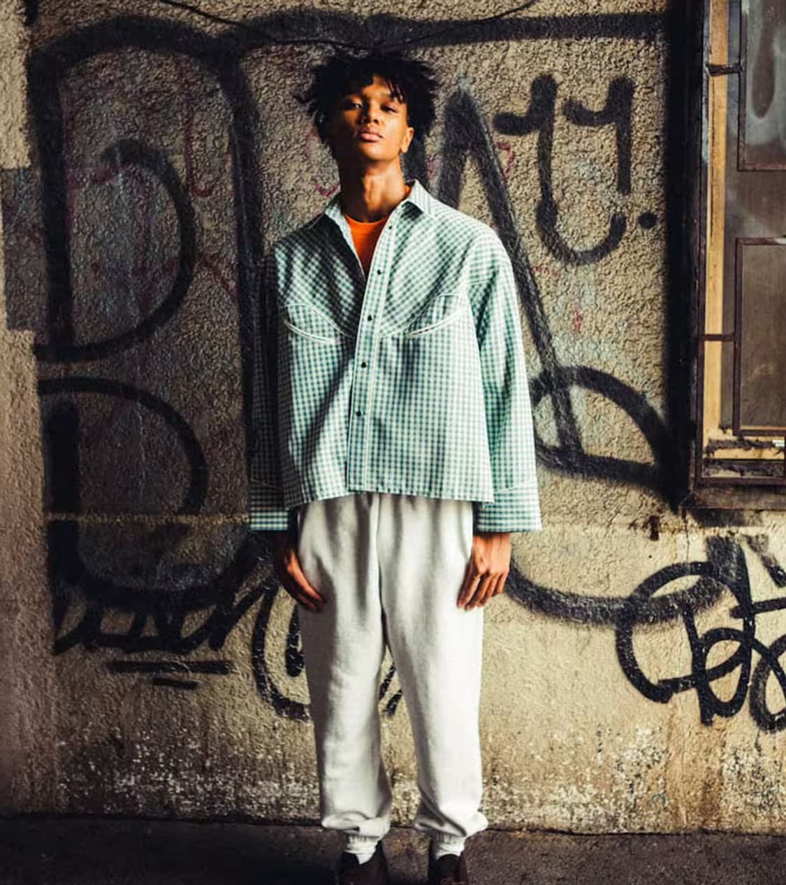 TOWN CRAFT - CUT OFF WESTERN SHIRT 상품이미지2