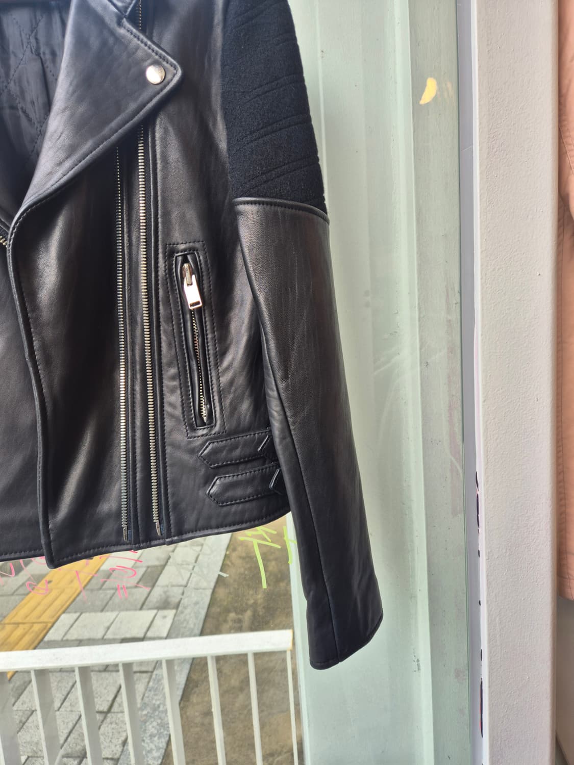 Gold Mine 가죽 라이더 자켓입니다 상품이미지4