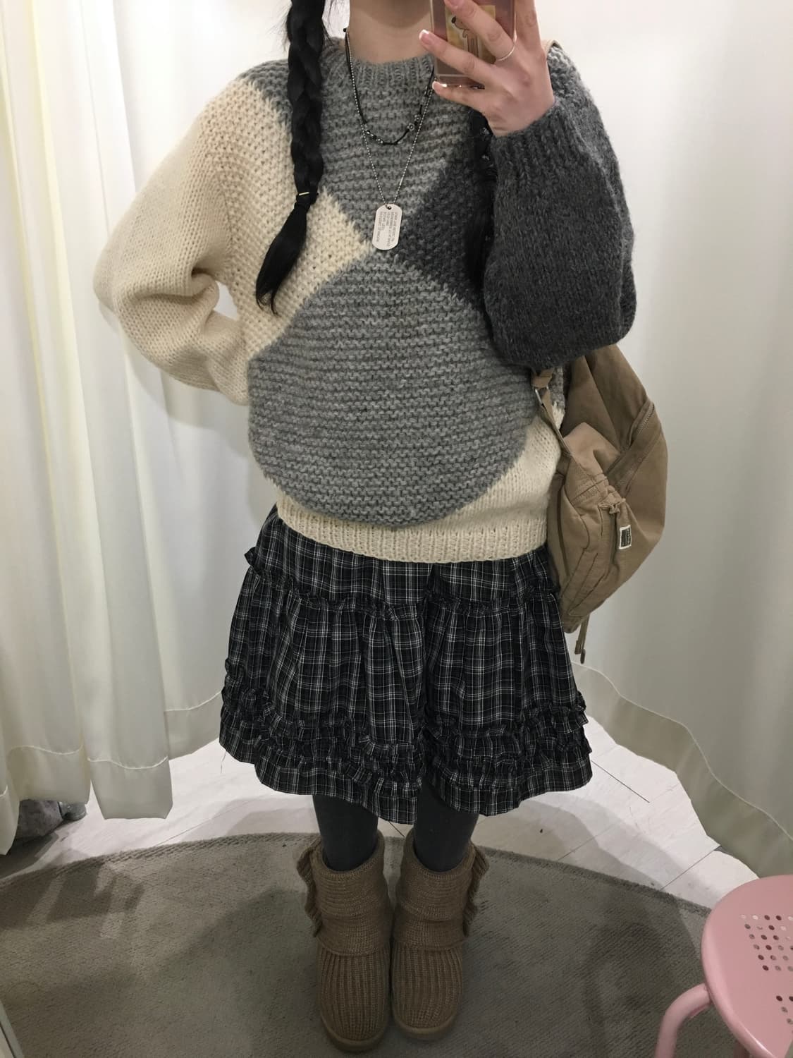 Modern Block Knit Pullover 상품이미지5