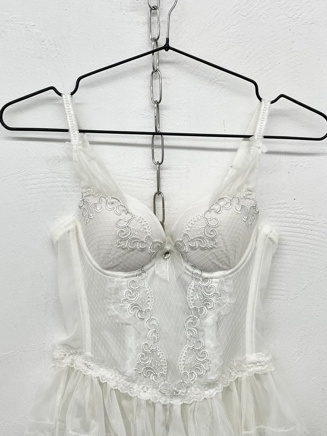 화이트페어리 레이스 코르셋 상품이미지5