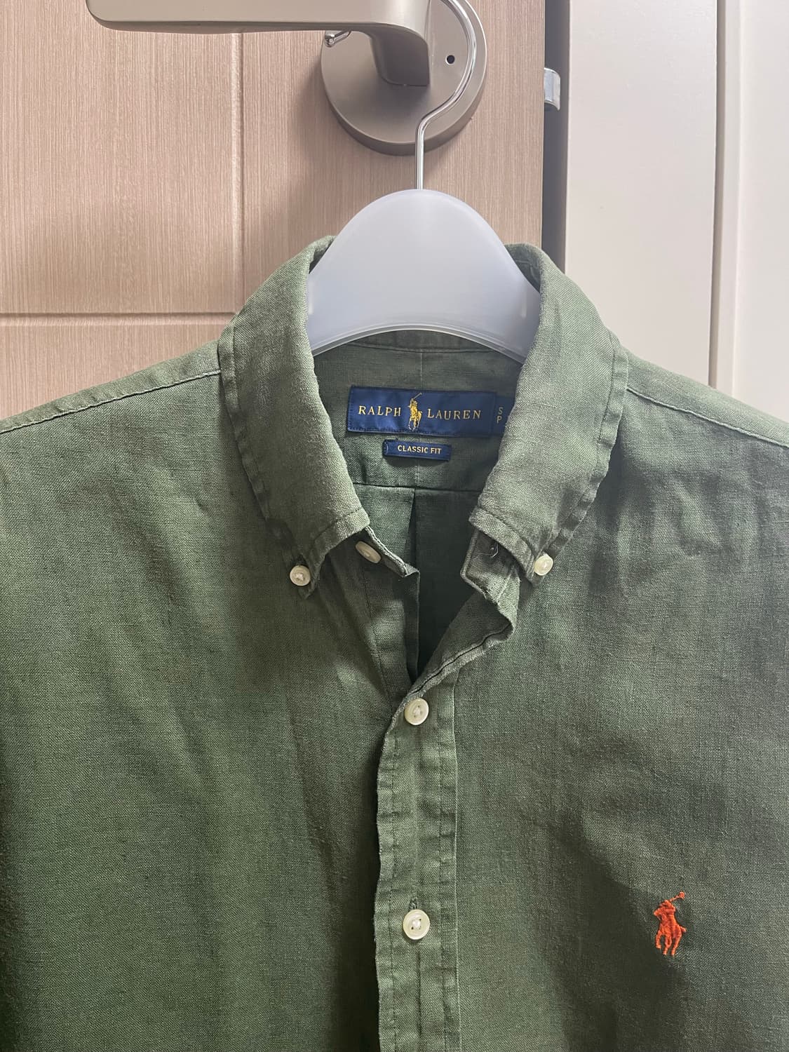 폴로 (Polo) 린넨셔츠 클래식핏 S 상품이미지4