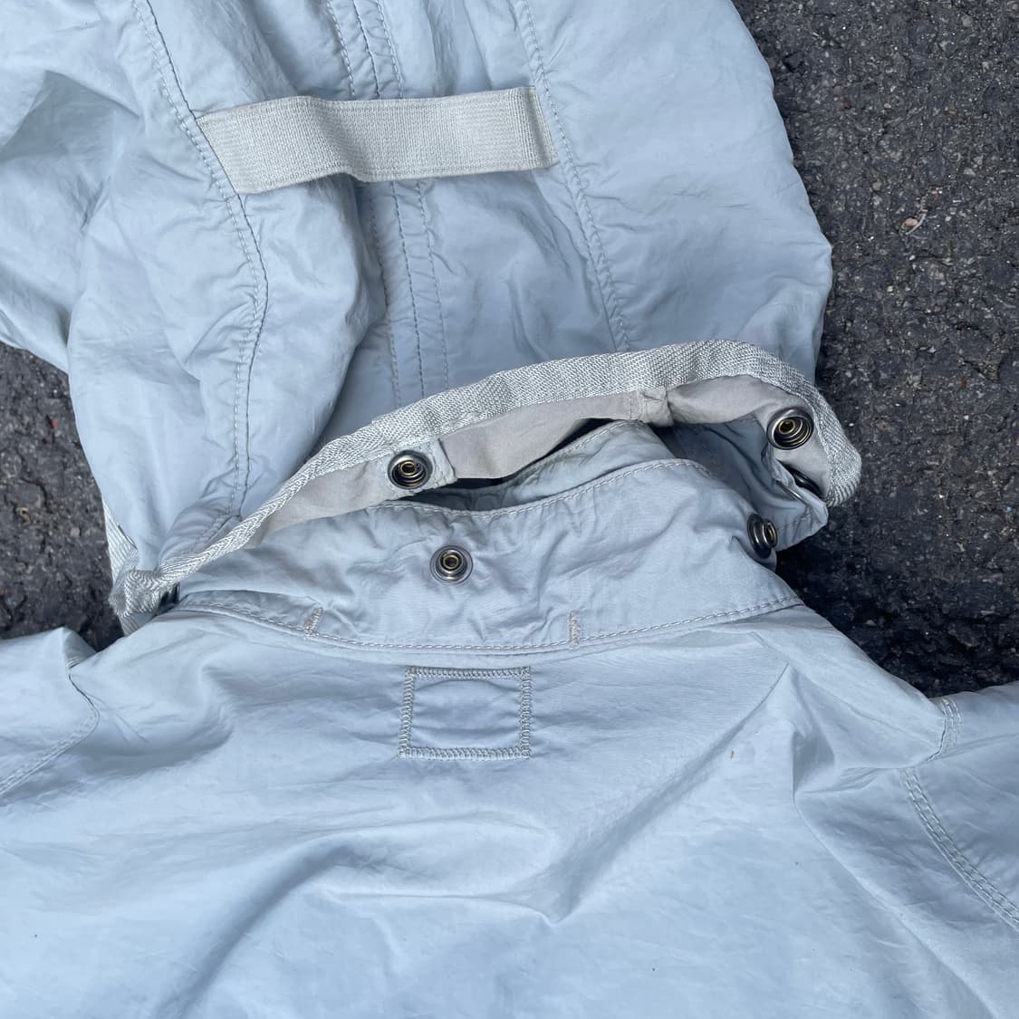 CP컴퍼니 고글 아이스 그레이 나일론 자켓 100 상품이미지5