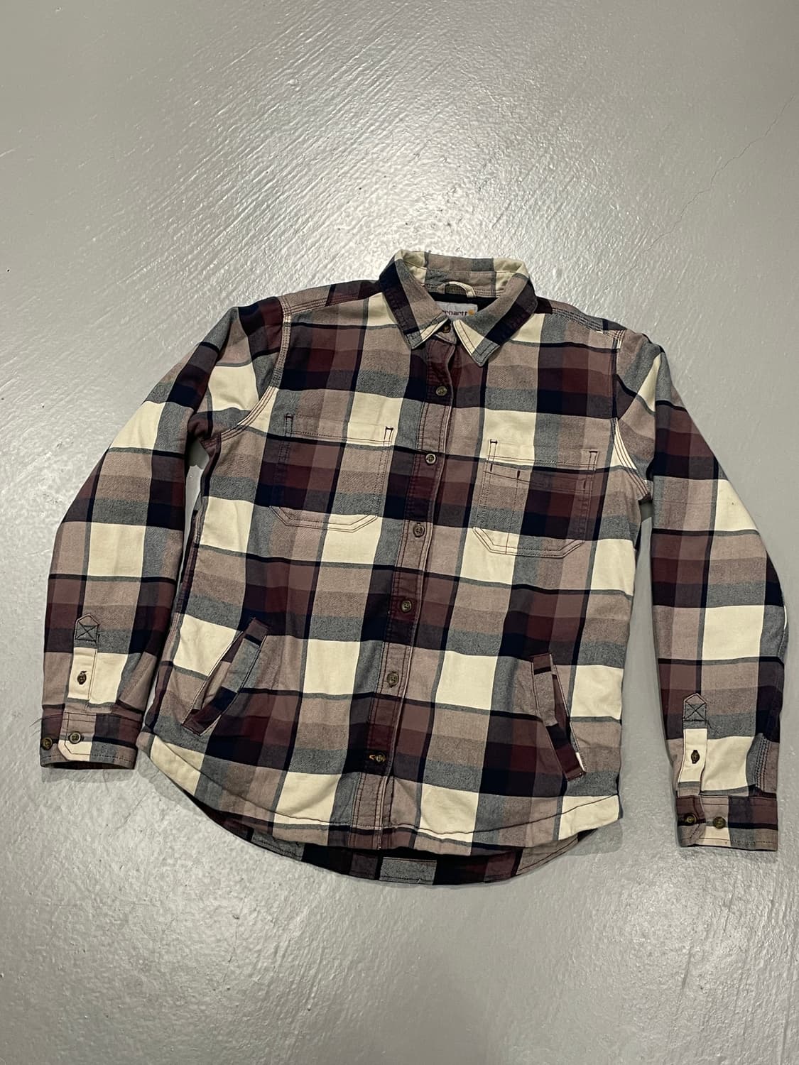 칼하트 플리스 셔츠 (women) 상품이미지3