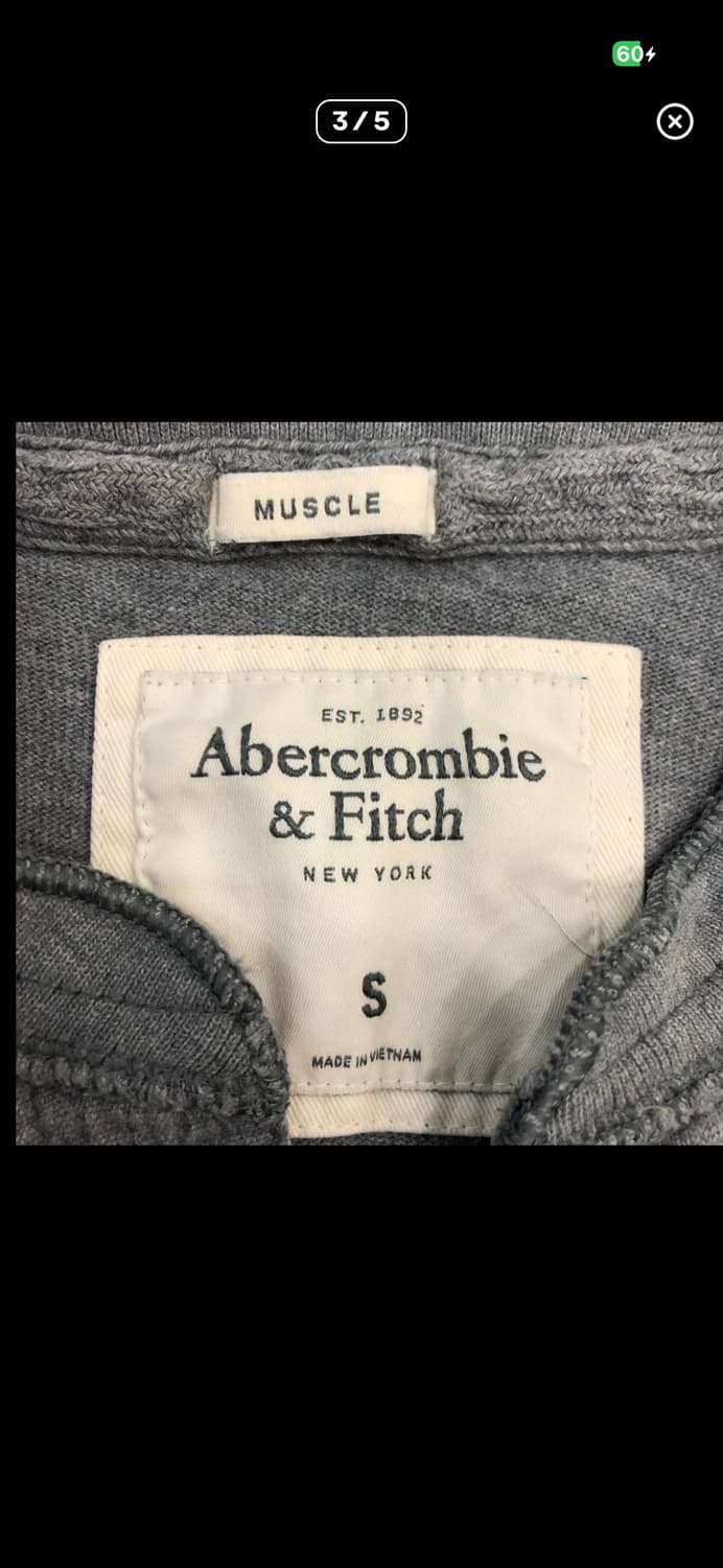 아베크롬비 헨리넥 반팔 티셔츠 상품이미지3