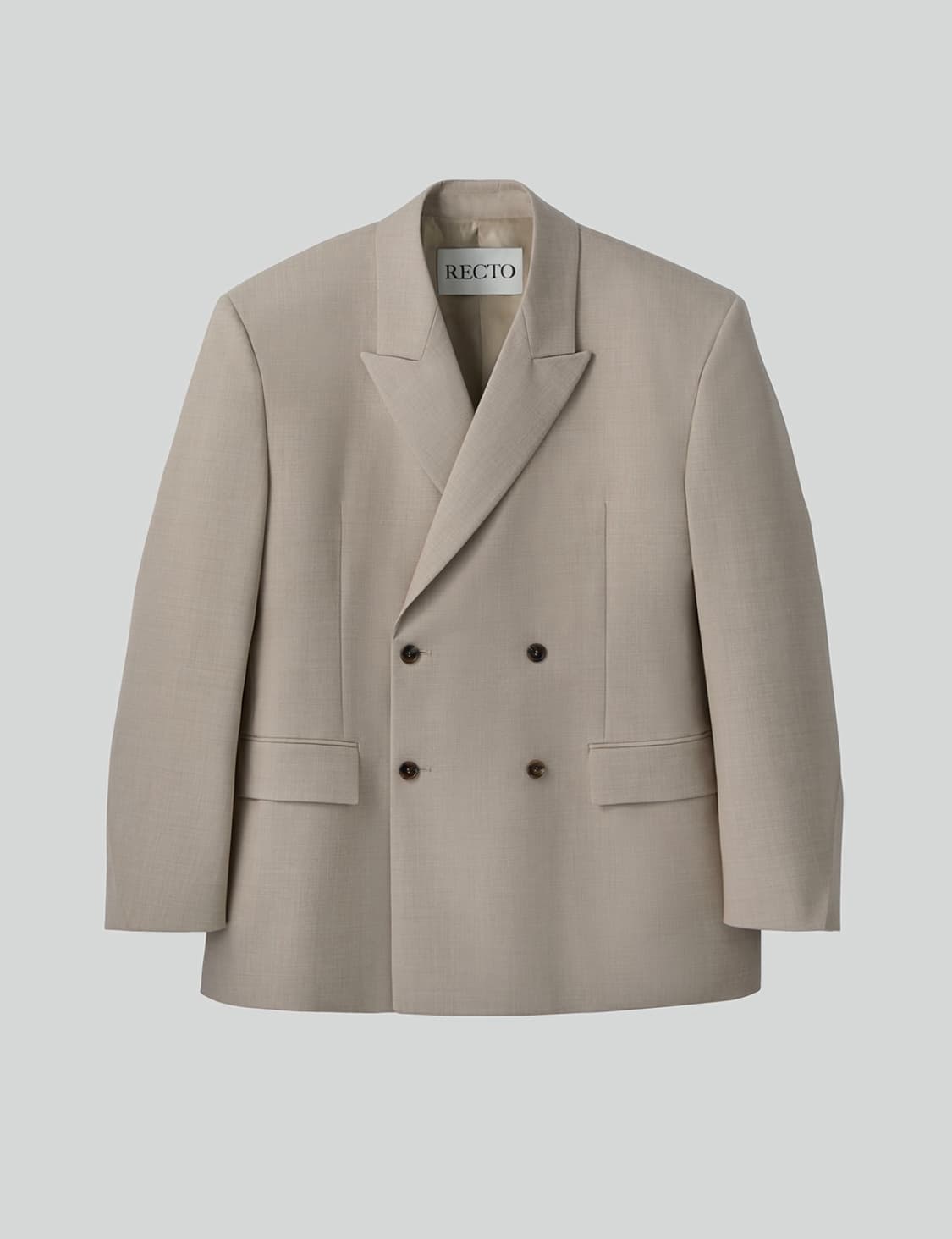 [박보검님 착용] 렉토 25ss 더블 브레스티드 자켓 상품이미지2