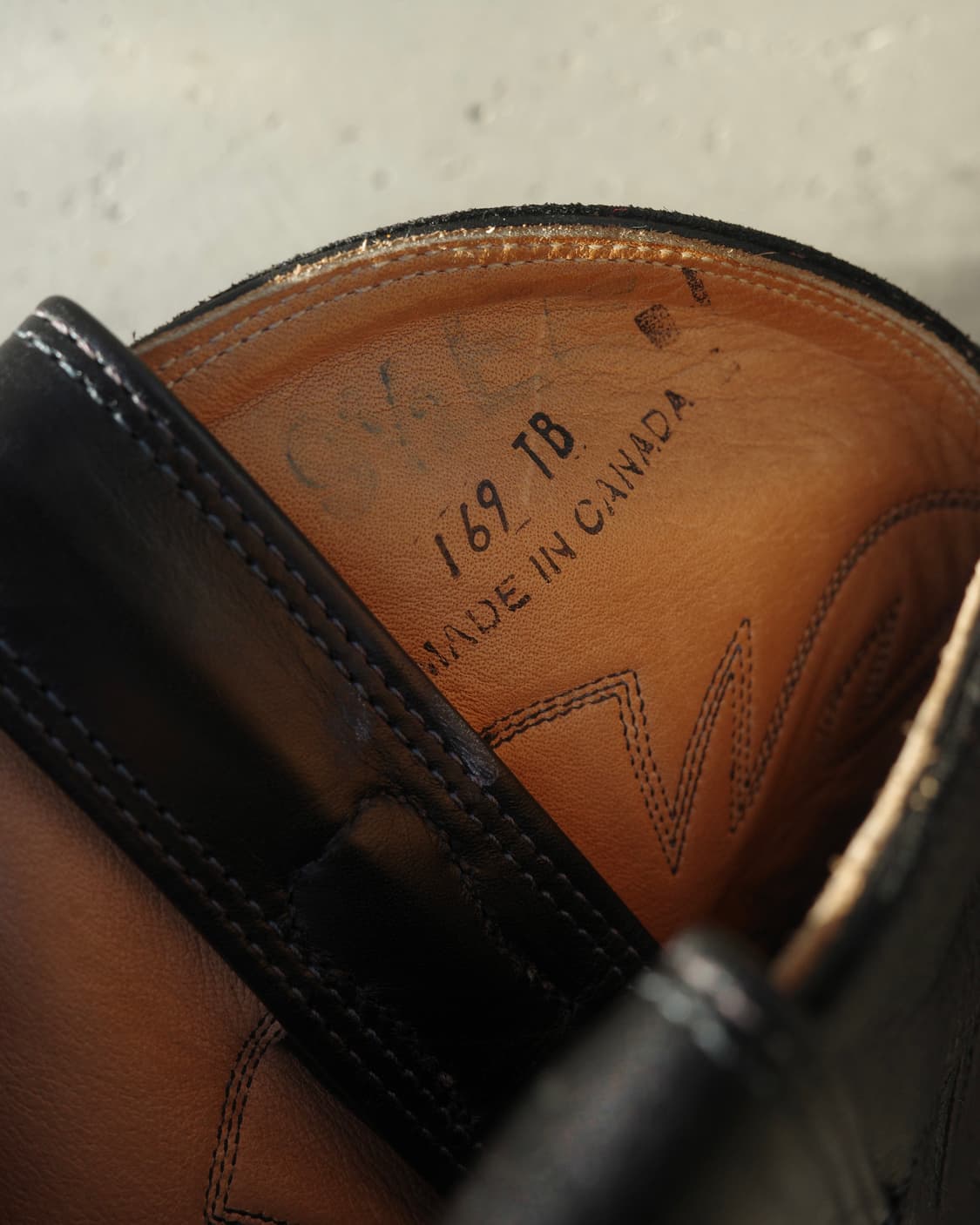 빈티지 블랙 웨스턴 부츠 와이드  상품이미지4