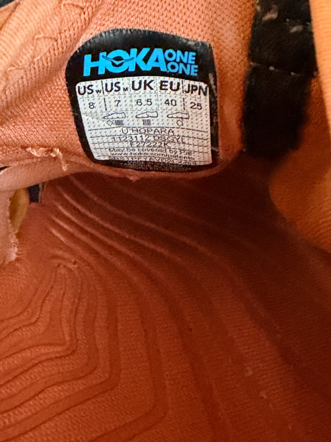 호카 오네오네 호파라 던샌드/태라코타 (Hoka Hopara Dun Sa 상품이미지7