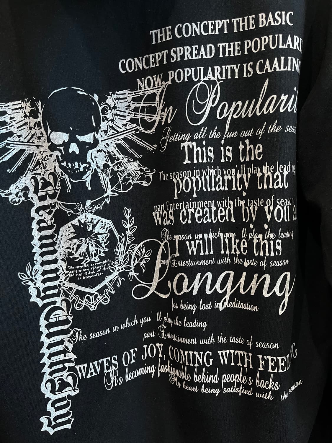 park street 락펑크 스컬 후드집업 상품이미지4