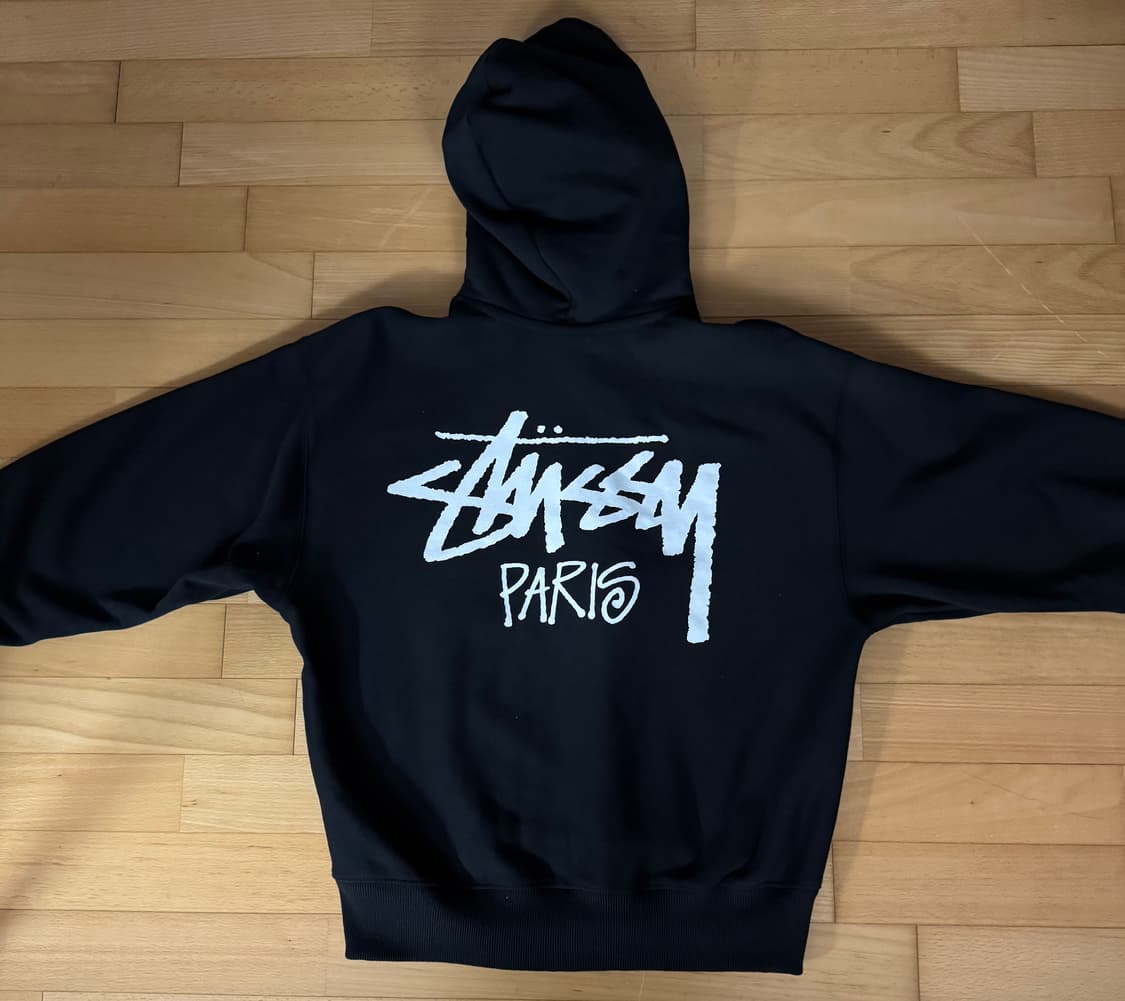스투시 파리 후드집업 M 상품이미지2