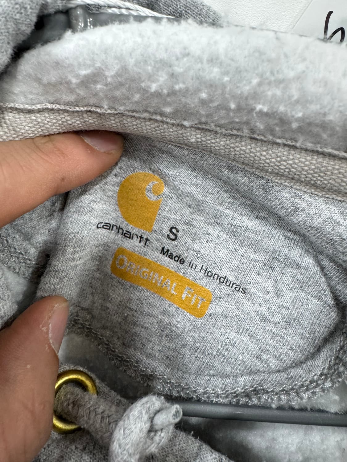 칼하트 k122 미드웨이트 루즈핏 후드 S 상품이미지6