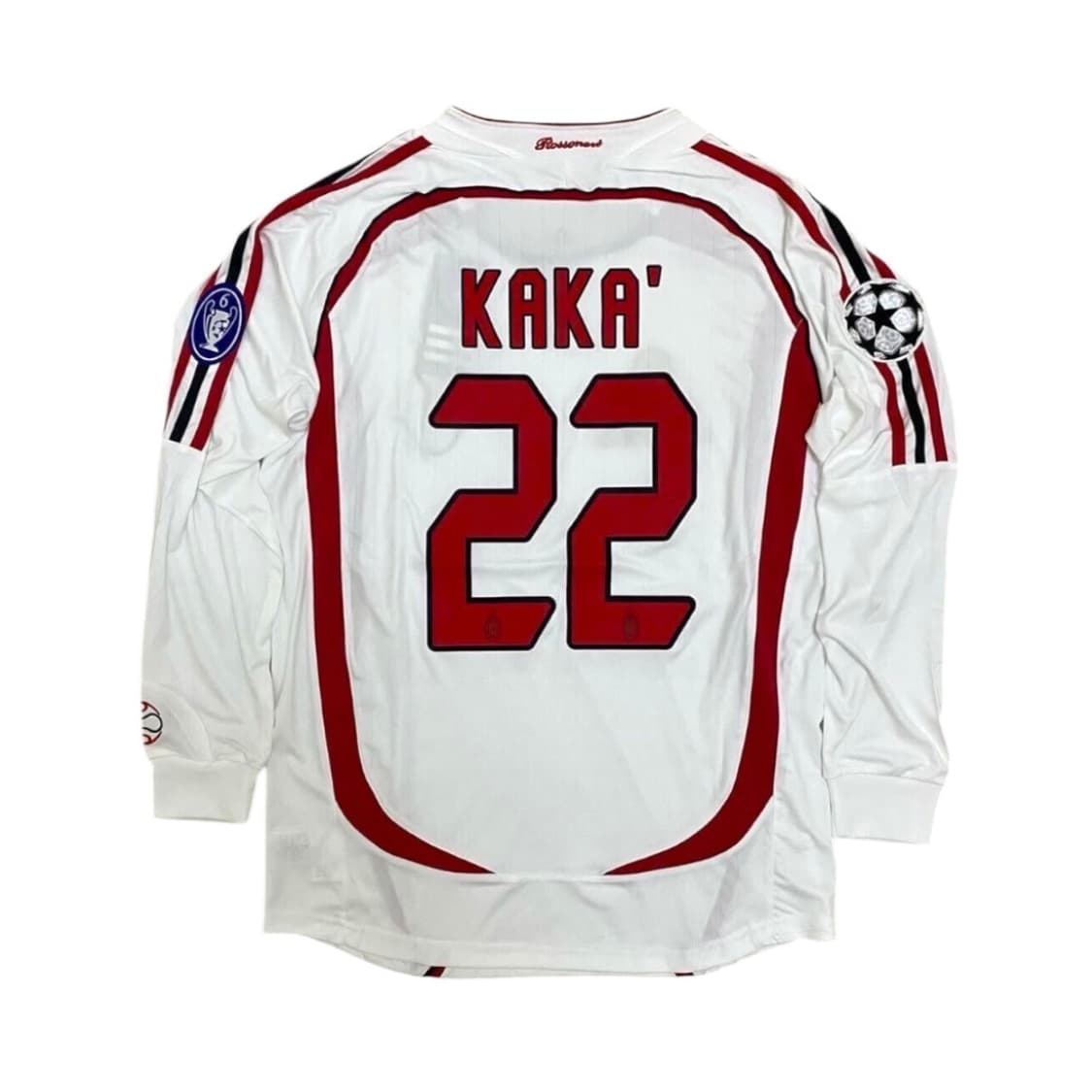 [국내배송] 06/07 ac밀란 어웨이 긴팔 유니폼 XL사이즈 상품이미지2