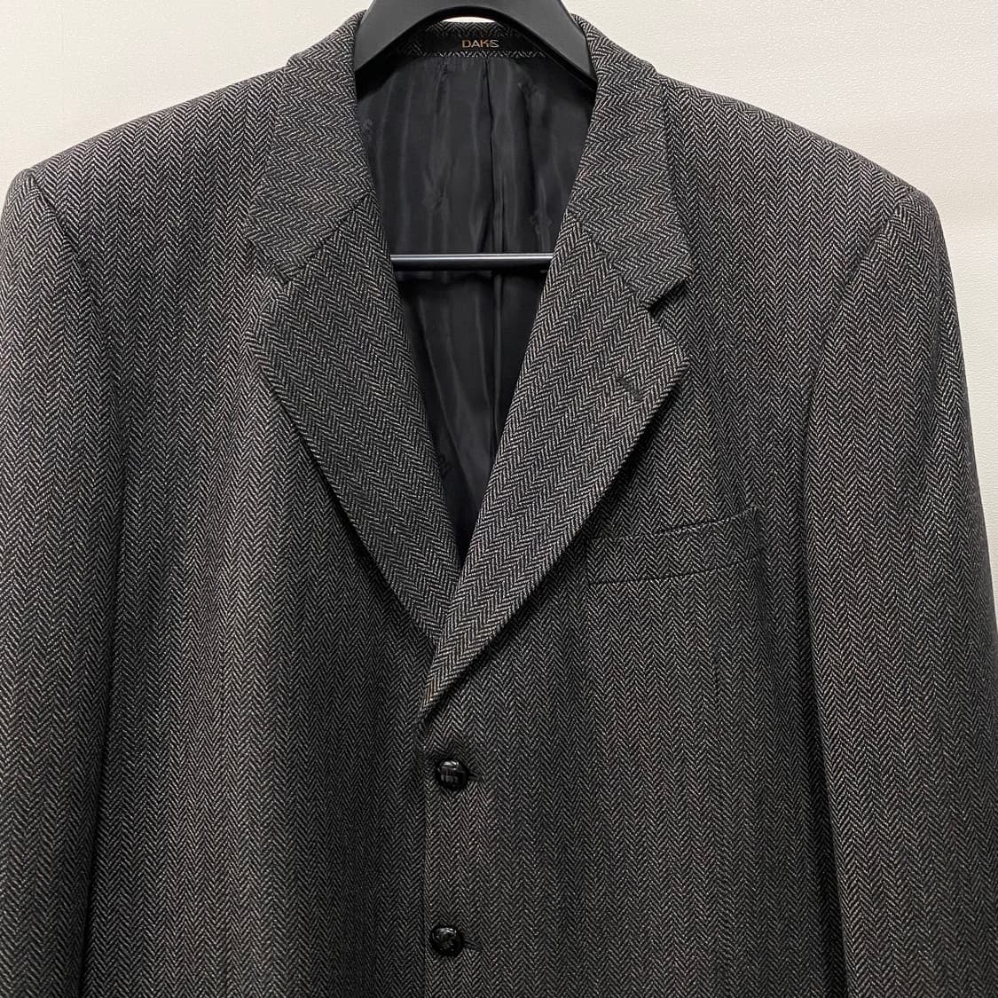 닥스 헤링본 울 캐시미어 블레이저 상품이미지3