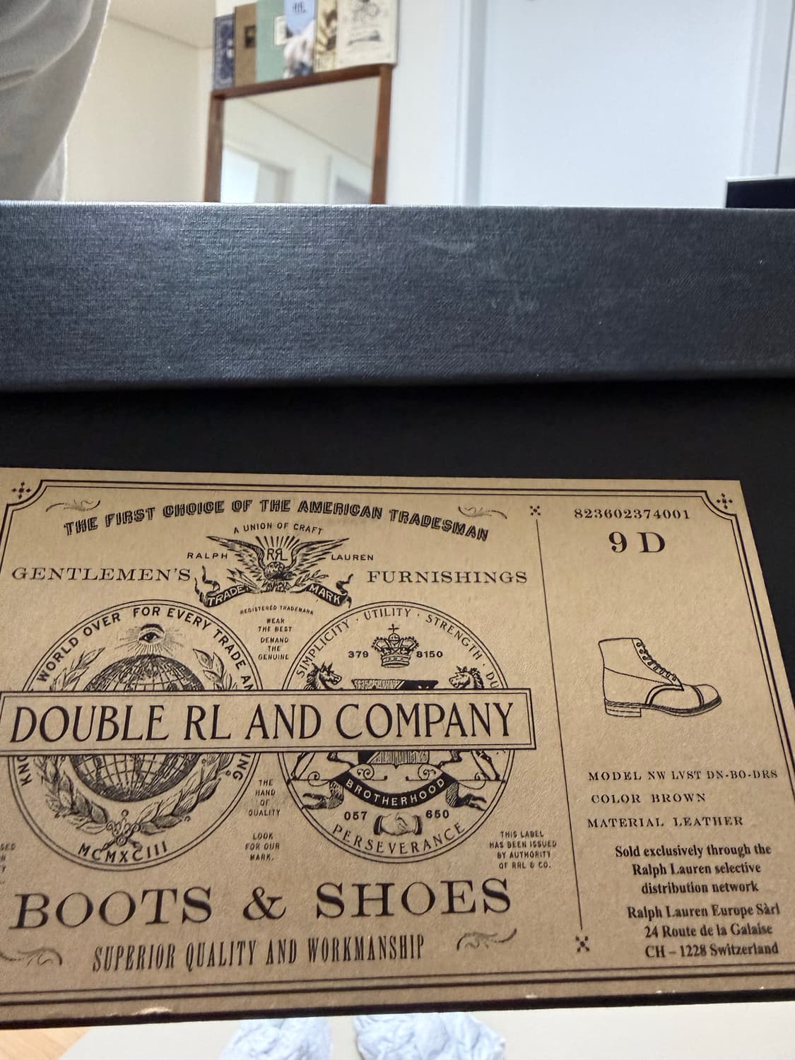 더블알엘 리빙스턴 가죽부츠 9사이즈 (270mm) 상품이미지10