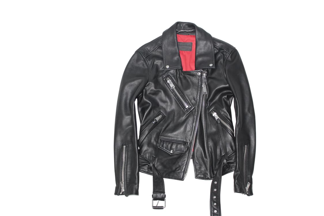 올세인츠 쉽스킨 빌리바이커 레더 자켓 상품이미지1