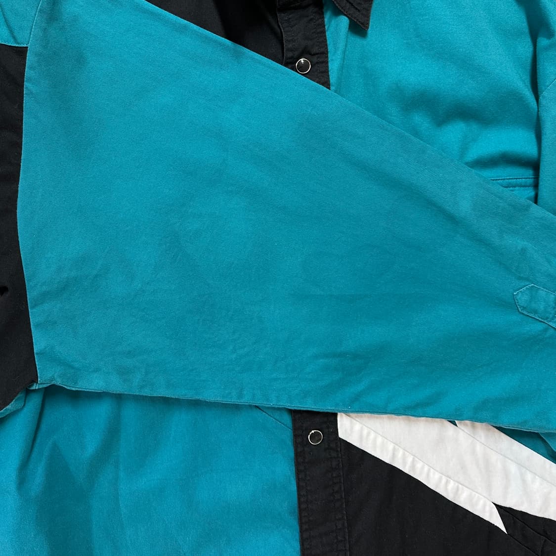 랭글러 라이트닝 컬러블록 웨스턴 셔츠 XL 상품이미지7