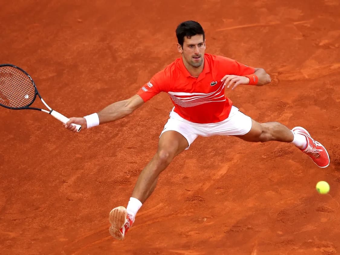 라코스테 노박 조코비치 상의 레드 오렌지 상품이미지5