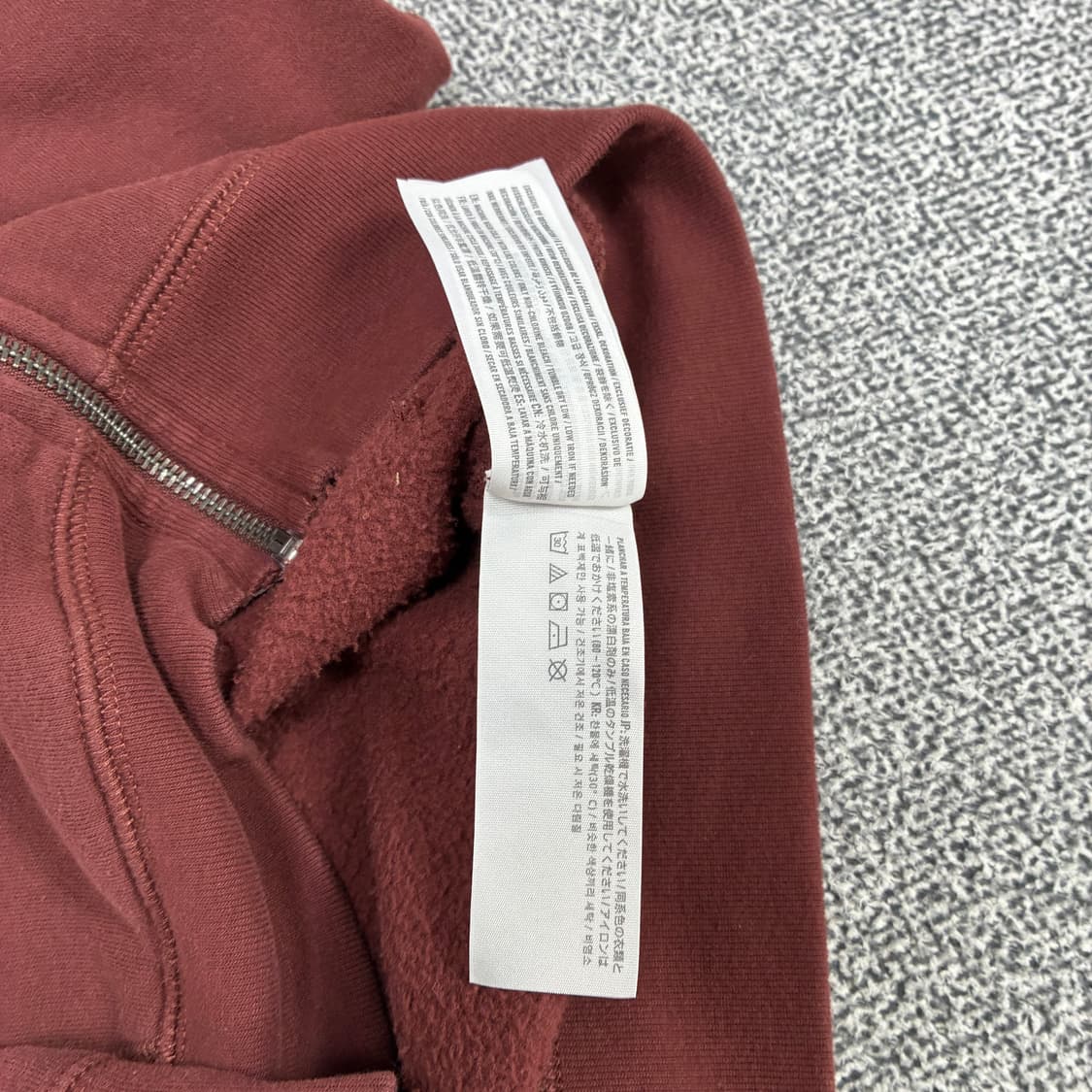 <아베크롬비 빈티지 브라운 후드집업> No.1450 상품이미지9