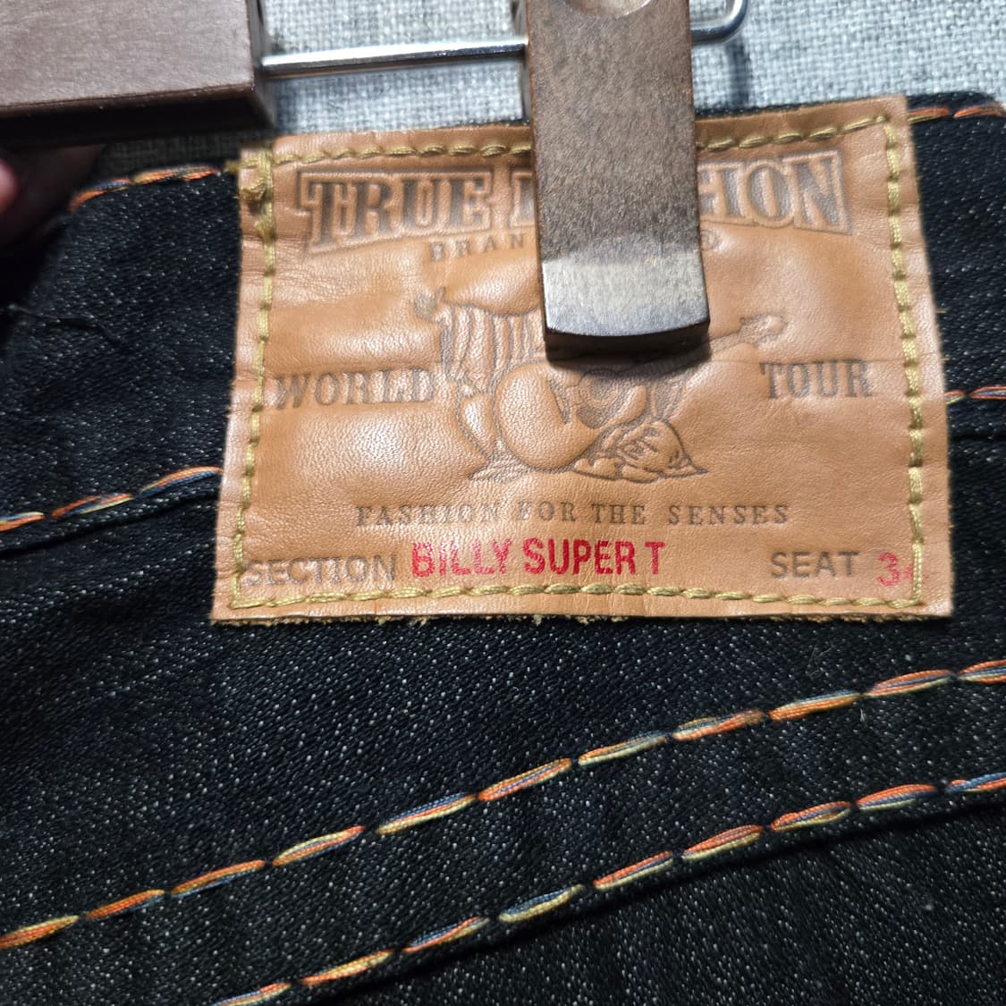 (새상품) 트루릴리젼 우먼 슈퍼T 부츠컷 데님 팬츠  상품이미지3