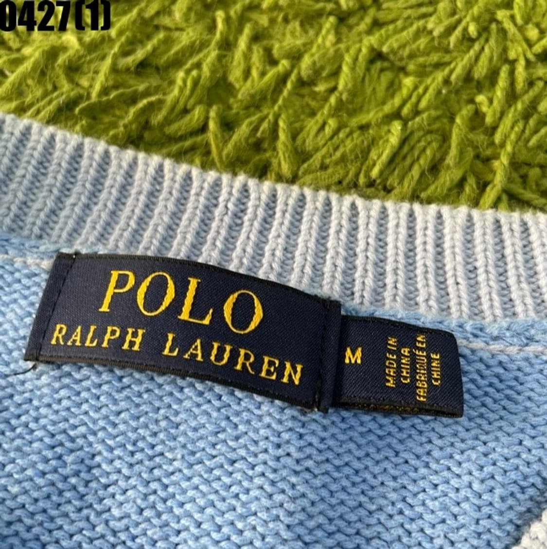 폴로 반팔 니트 상품이미지3