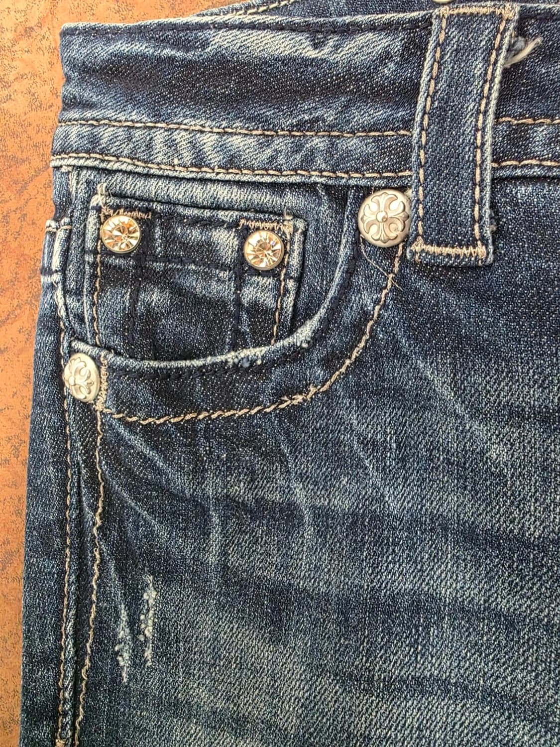 MISS ME 미스미 로루라이즈 부츠컷 데님 팬츠 25 상품이미지9