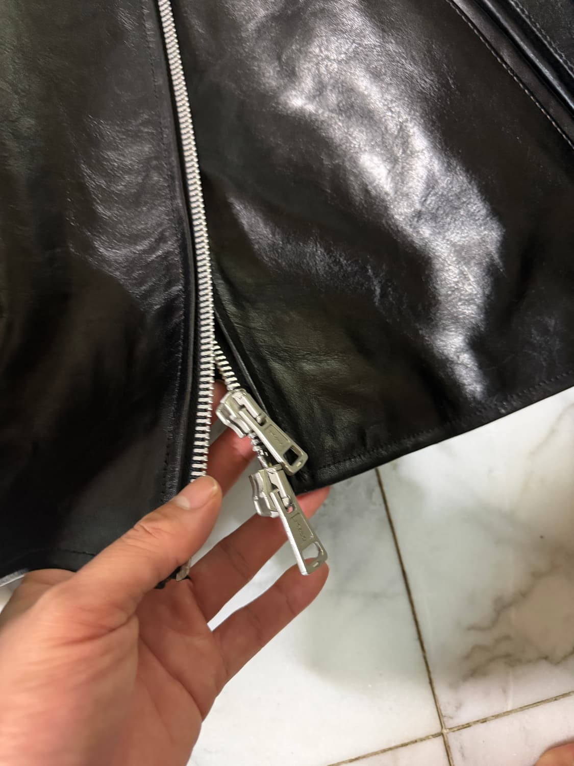 아워레가시 미니 가죽자켓 52 상품이미지2