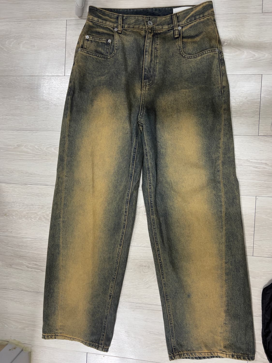 이예 와이드 데님 팬츠 M 상품이미지1