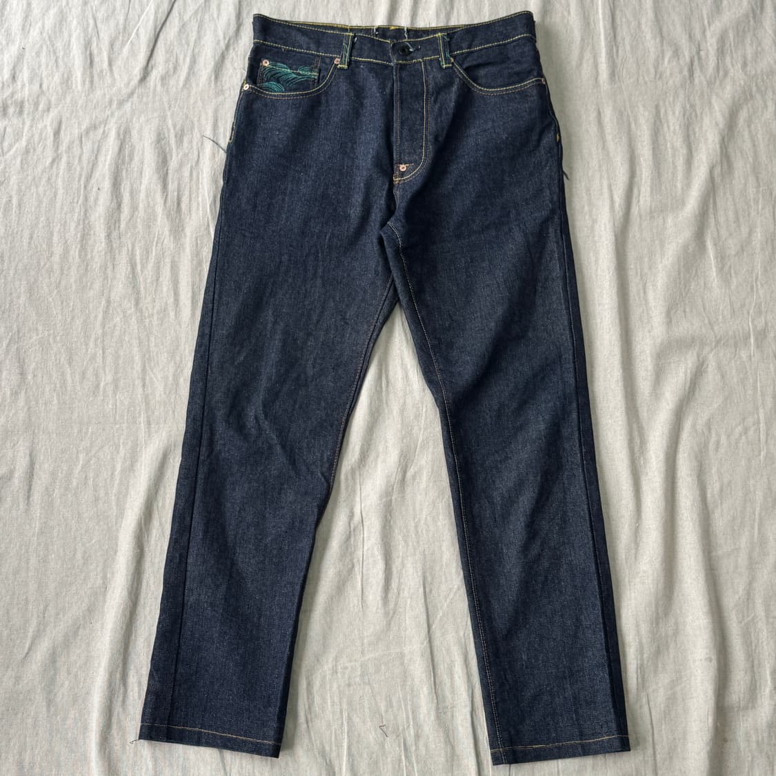 RMC 레드몽키컴퍼니 자수 본디지 팬츠 32 상품이미지3