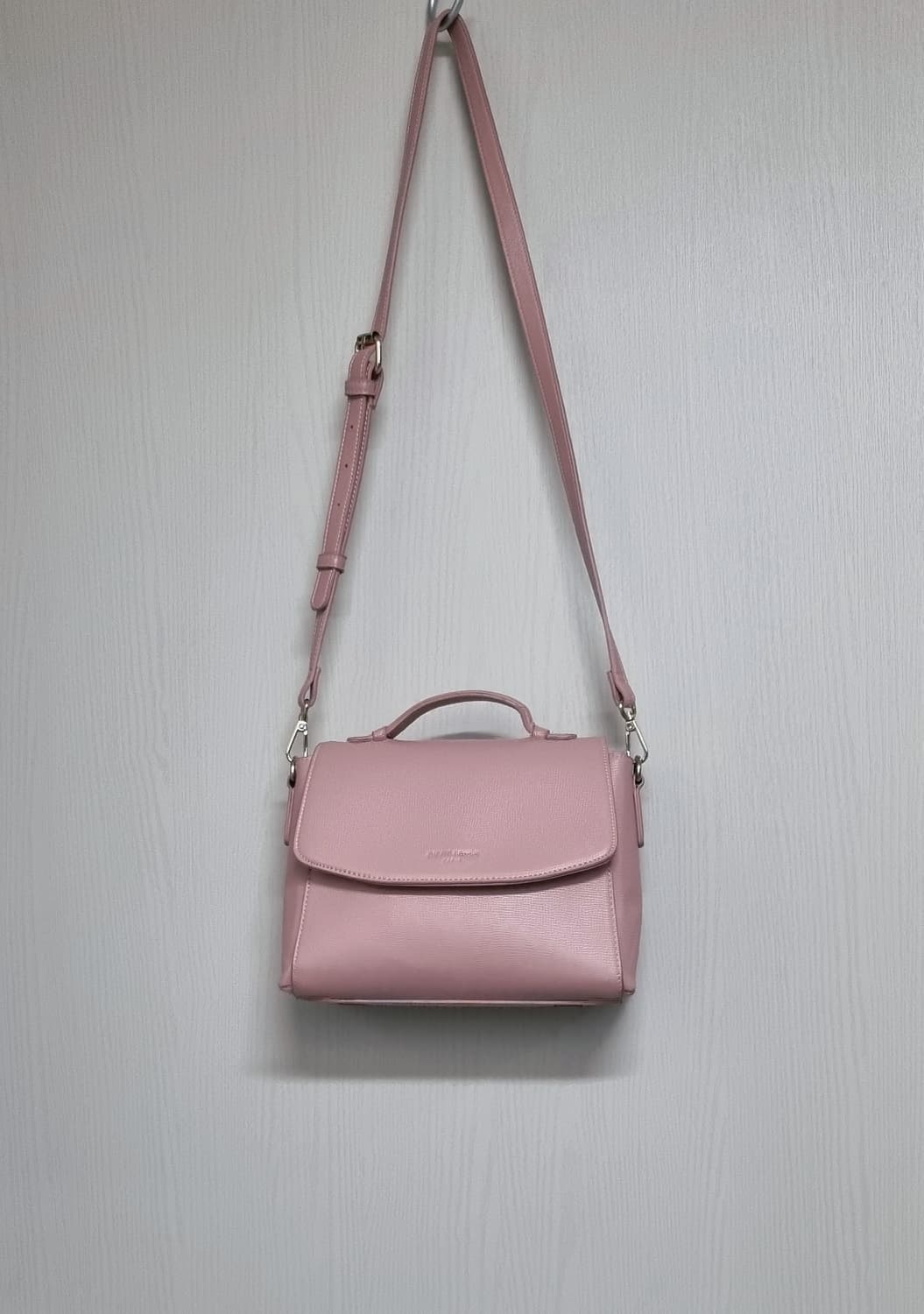 피에르가르뎅 핑크 크로스 토트백 상품이미지2