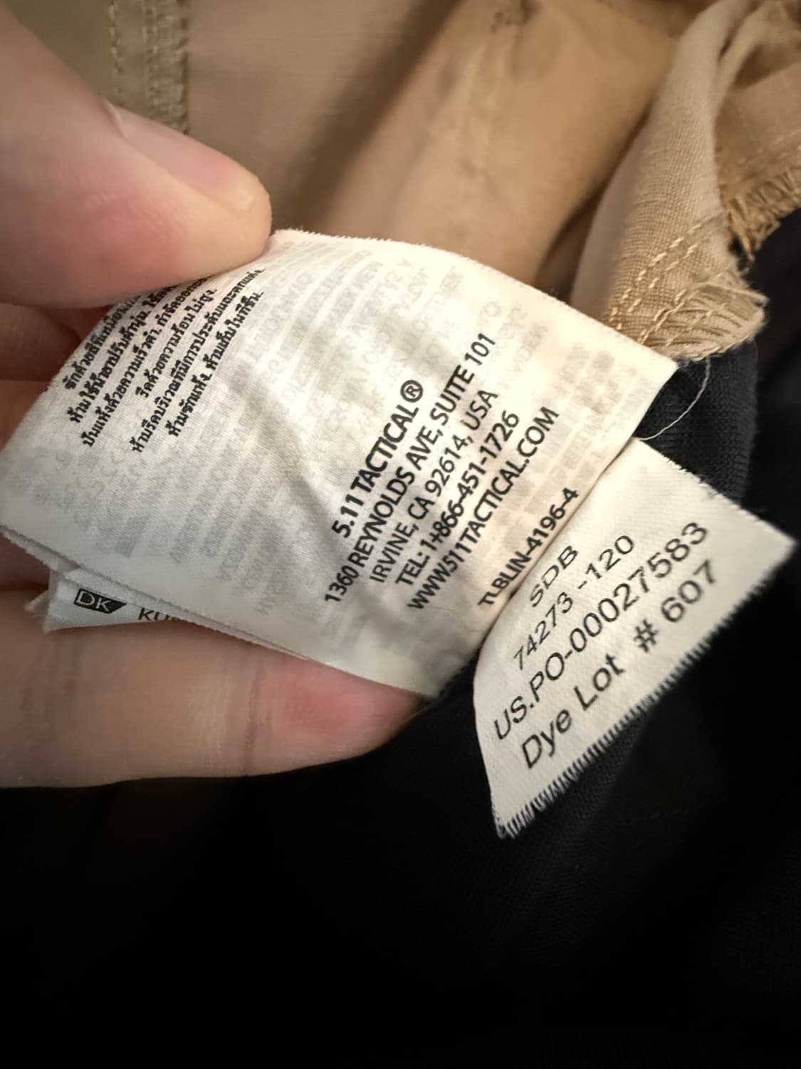 5.11 Tactical 립스탑 카고팬츠 38 상품이미지5