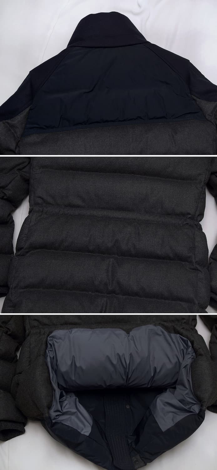 솔리드옴므 우영미 울캐시미어 구스다운 패딩 코트 (100) 상품이미지5