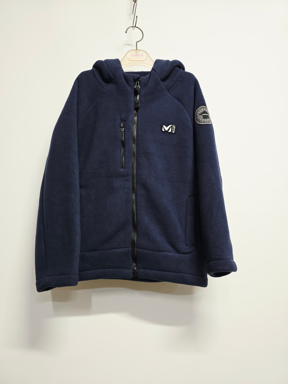 밀레키즈 네이비 후리스 집업 자켓130 상품이미지1