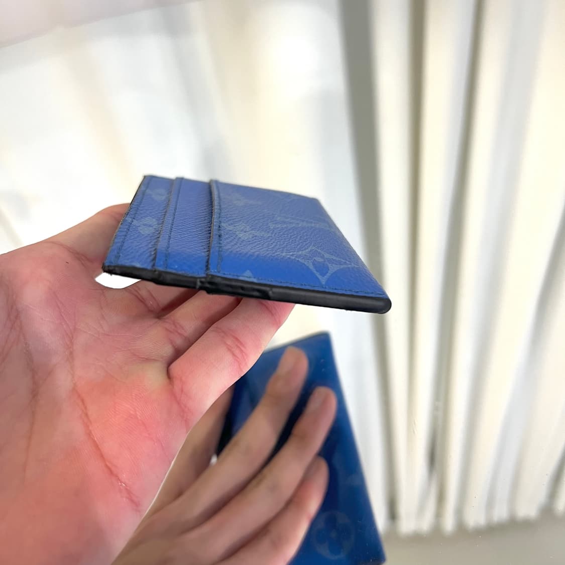 루이비통 이클립스 카드지갑 블루 상품이미지5