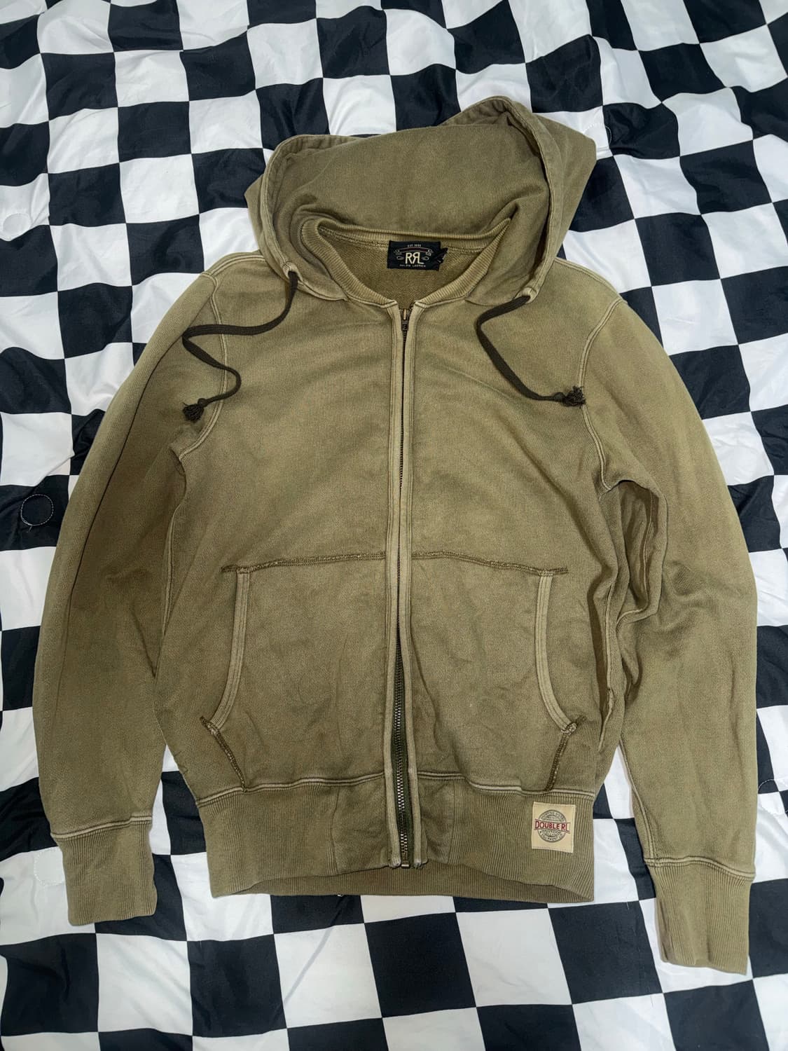 RRL 후드집업 카키 상품이미지1