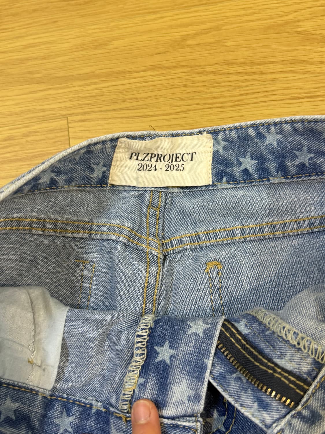 플리즈프로젝트 STARRY RELAX DENIM 2size 상품이미지6