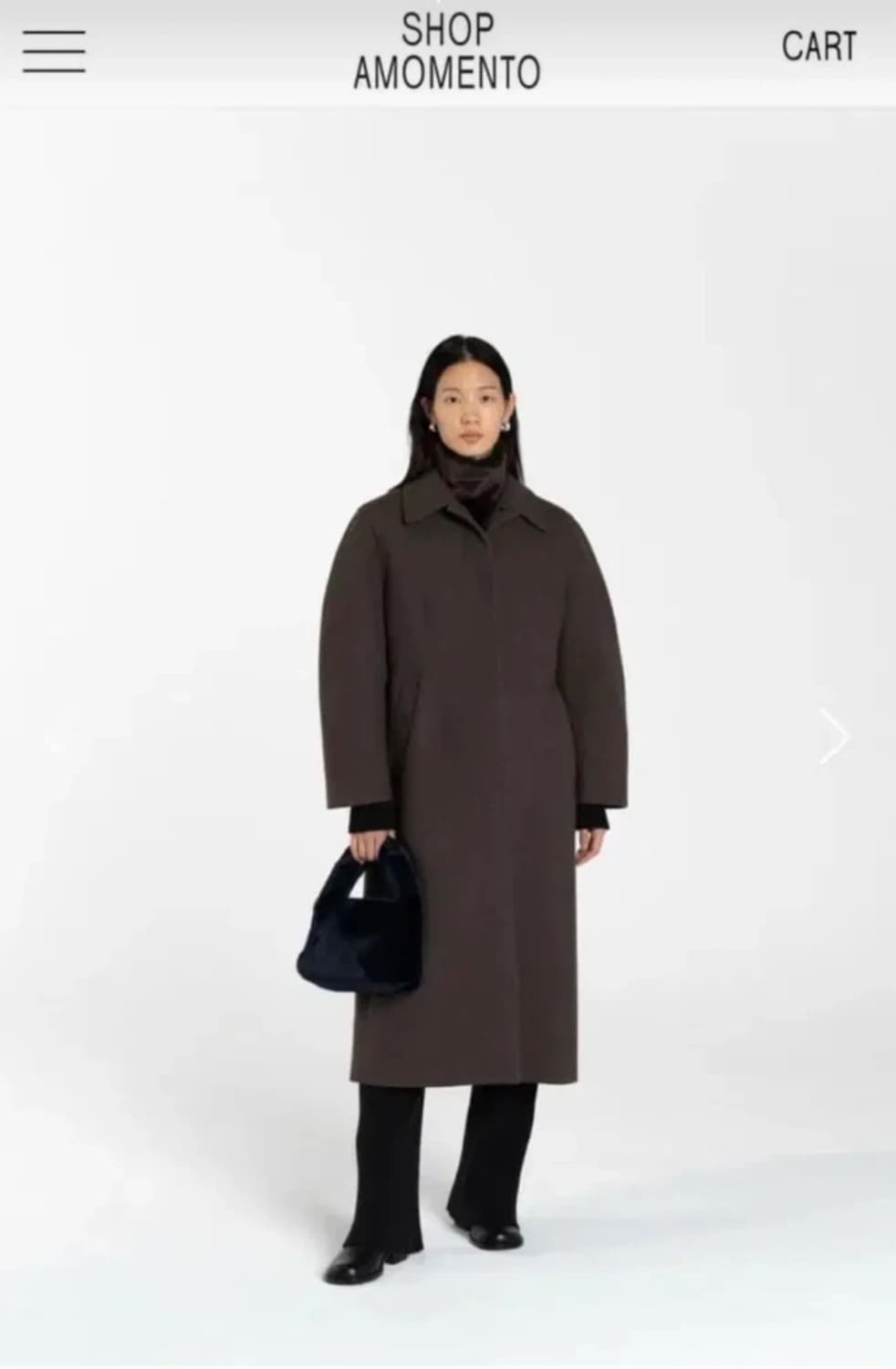 아모멘토 퍼 미니 토트백 상품이미지2