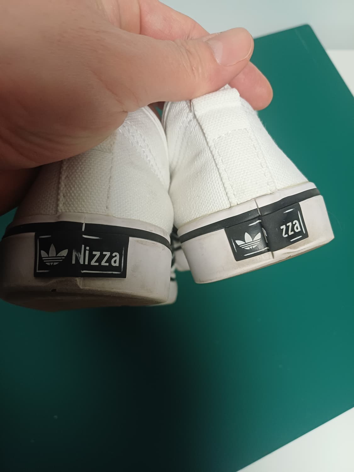 [S급] 아디다스 니짜 로우 RF 흰검 (240) 상품이미지7