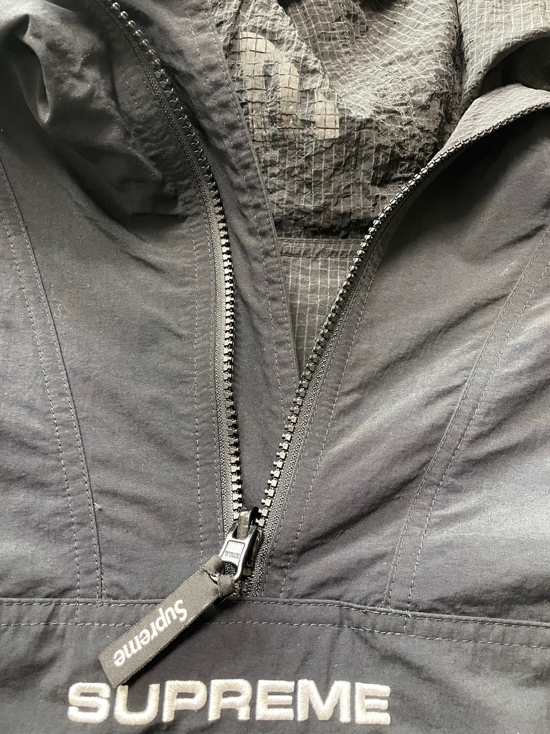 슈프림 나이키 리버시블 아노락 블랙 M 상품이미지8