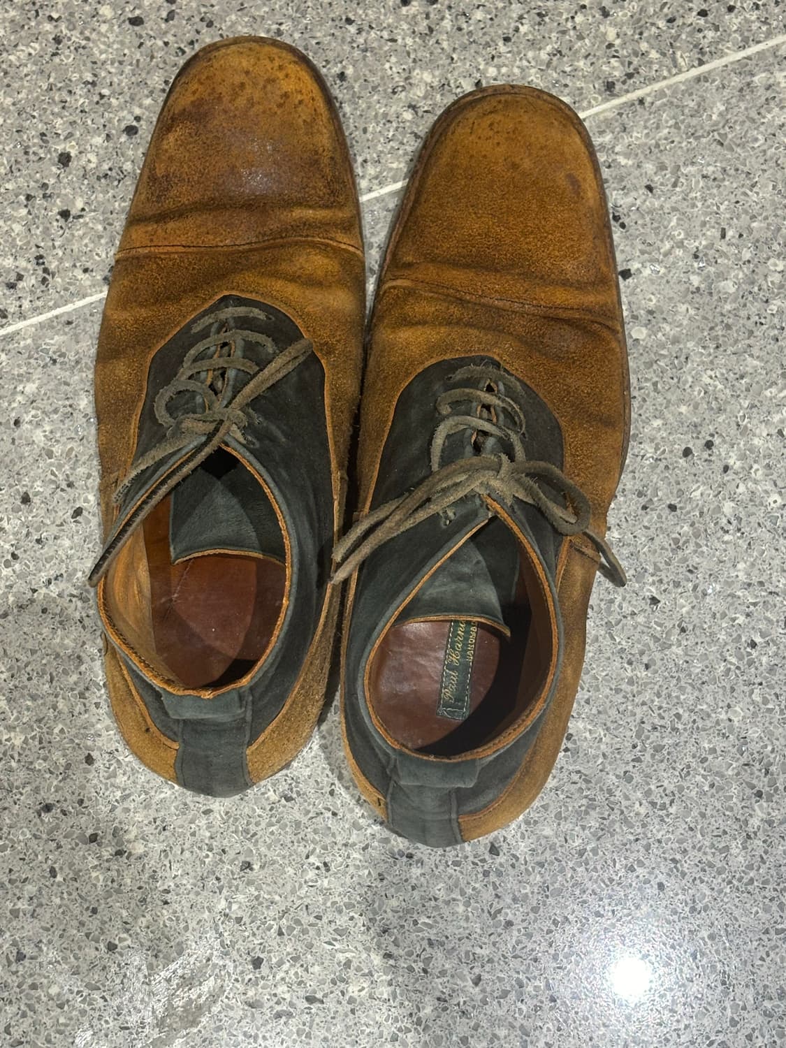 Paul harden shoemakers 스웨이드 더비 상품이미지1