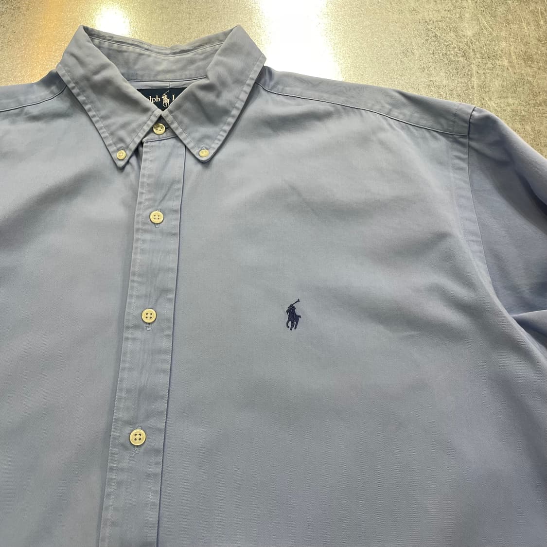 (XL) POLO 폴로 랄프로렌 솔리드 셔츠 블레이크 상품이미지7