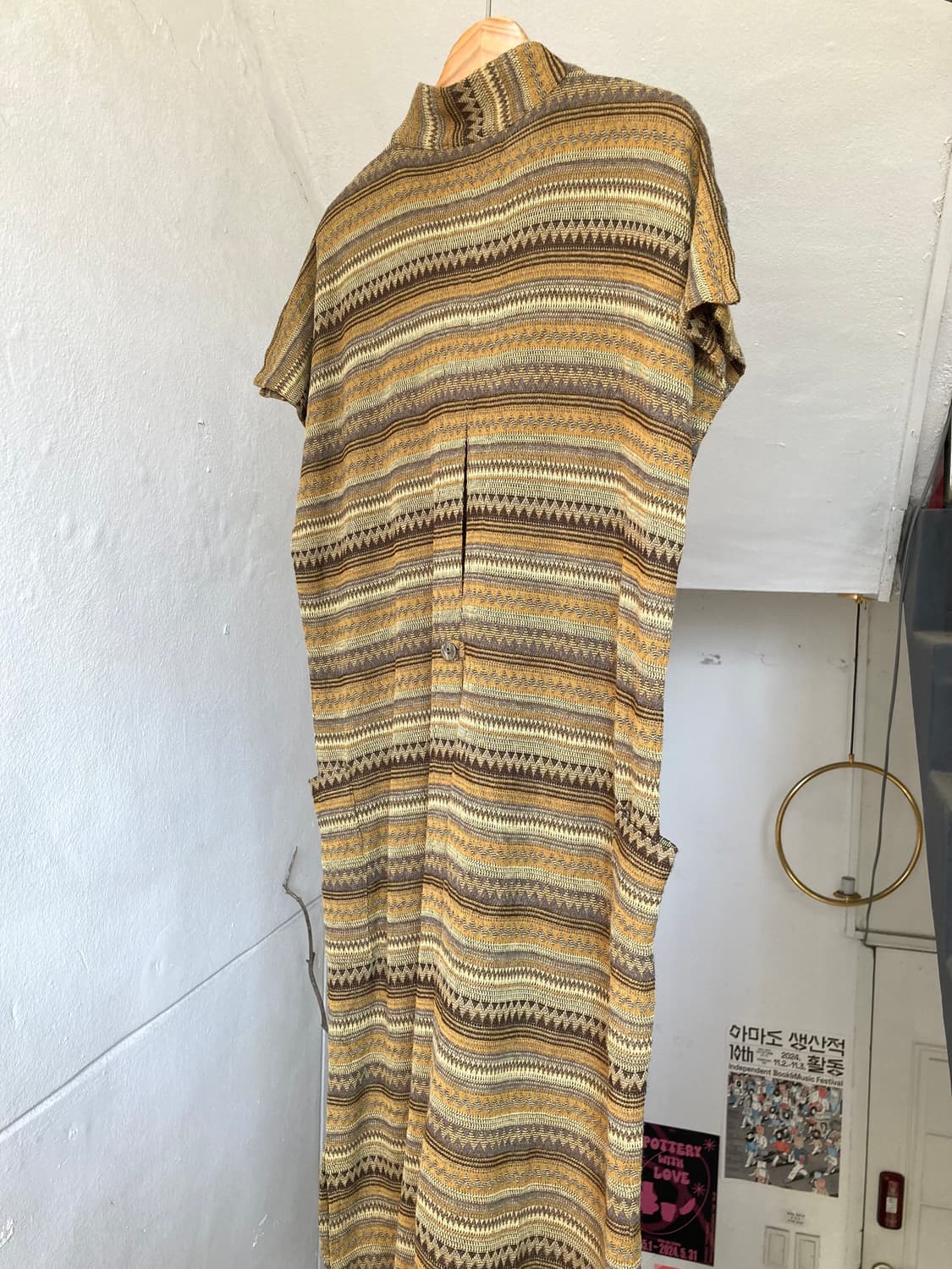 에스닉 패턴 레이어드 가디건 상품이미지6