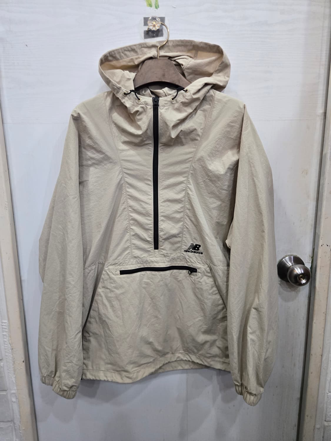 105,XL)) New balance 뉴발란스 아노락 반집업 후드티셔츠 상품이미지1