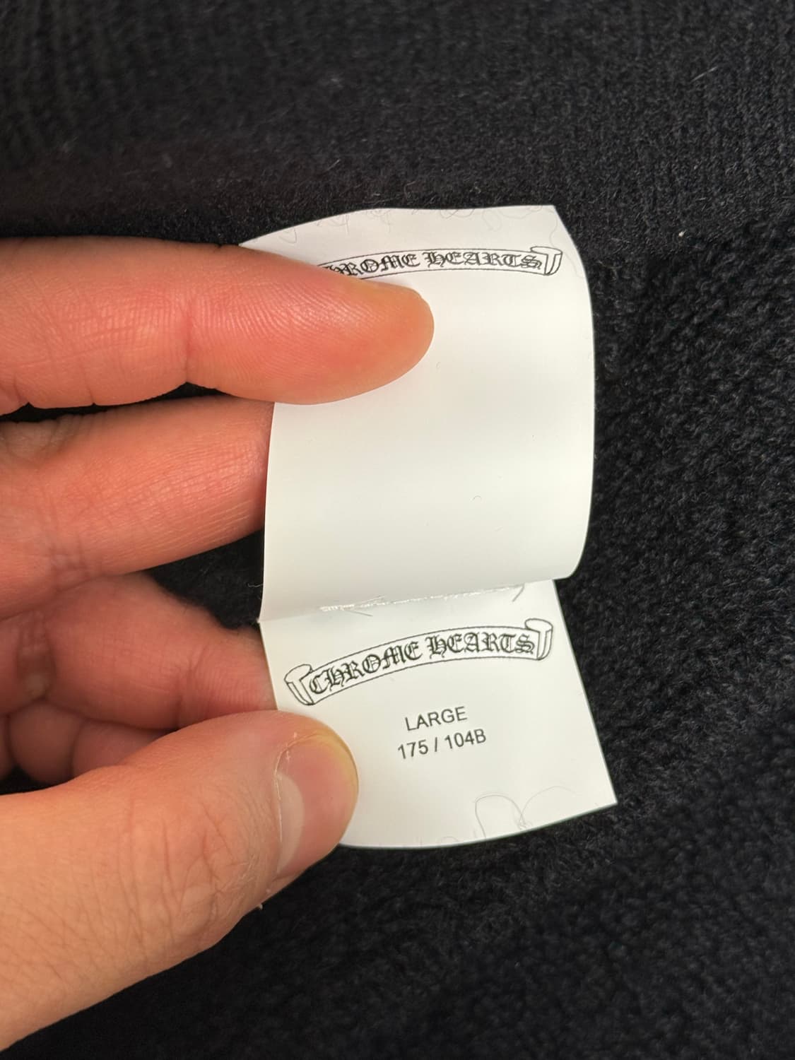 크롬하츠 Chrome Hearts Embroidered Cashmere 상품이미지7