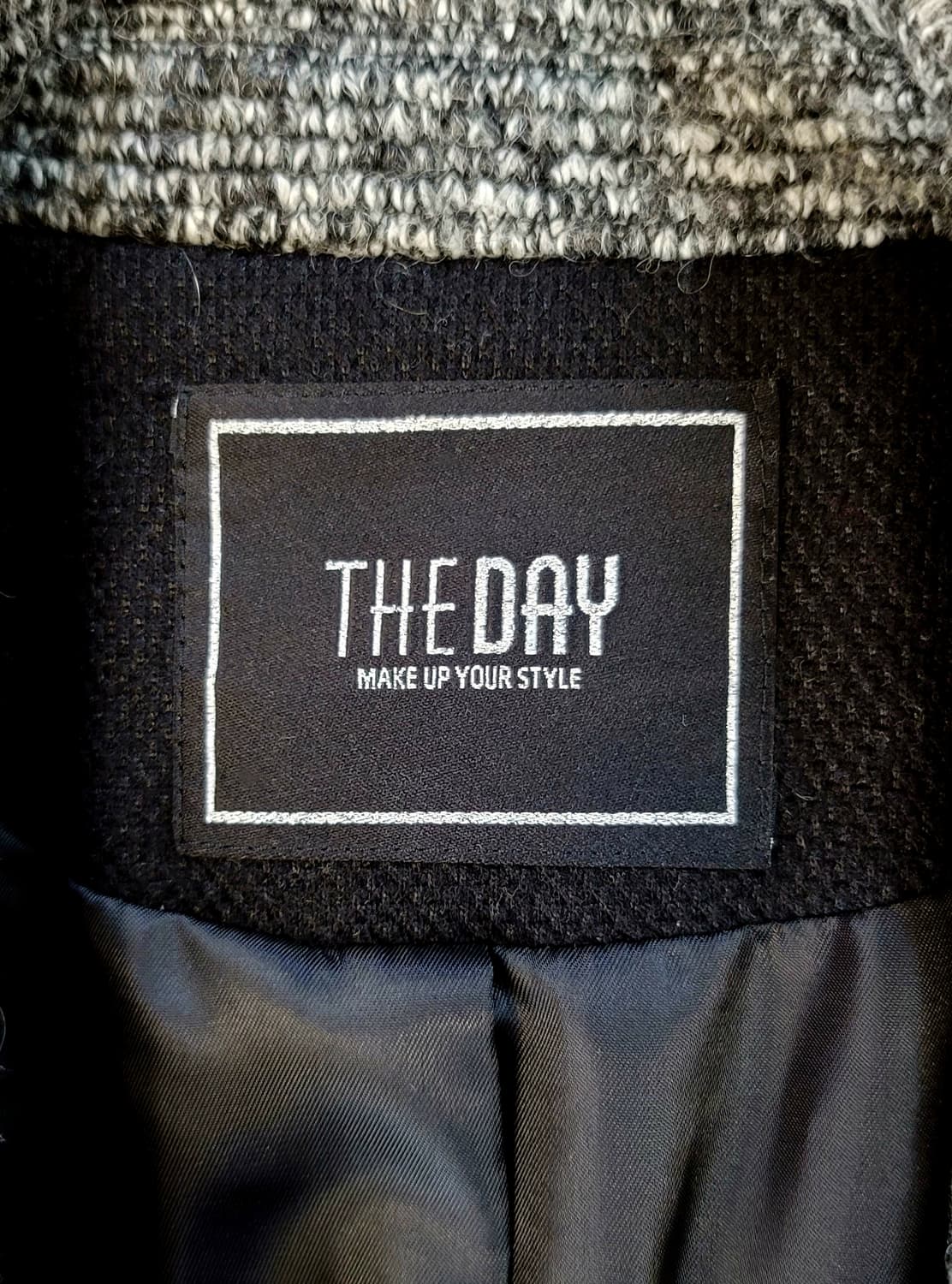 THE DAY(더데이,여성용) 보카시 싱글버튼 반코트형 자켓 판매 상품이미지5