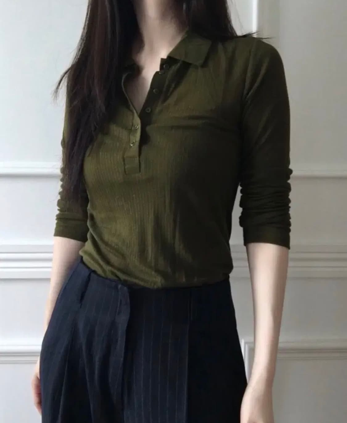 베인느 kei collar neck T 상품이미지2