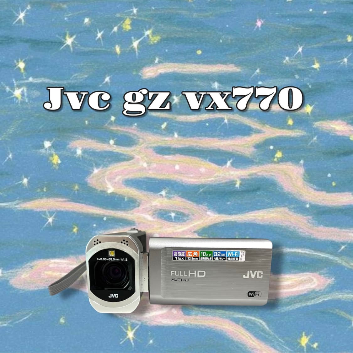 원격조정가능/ Jvc gz vx770 빈티지 캠코더 상품이미지1