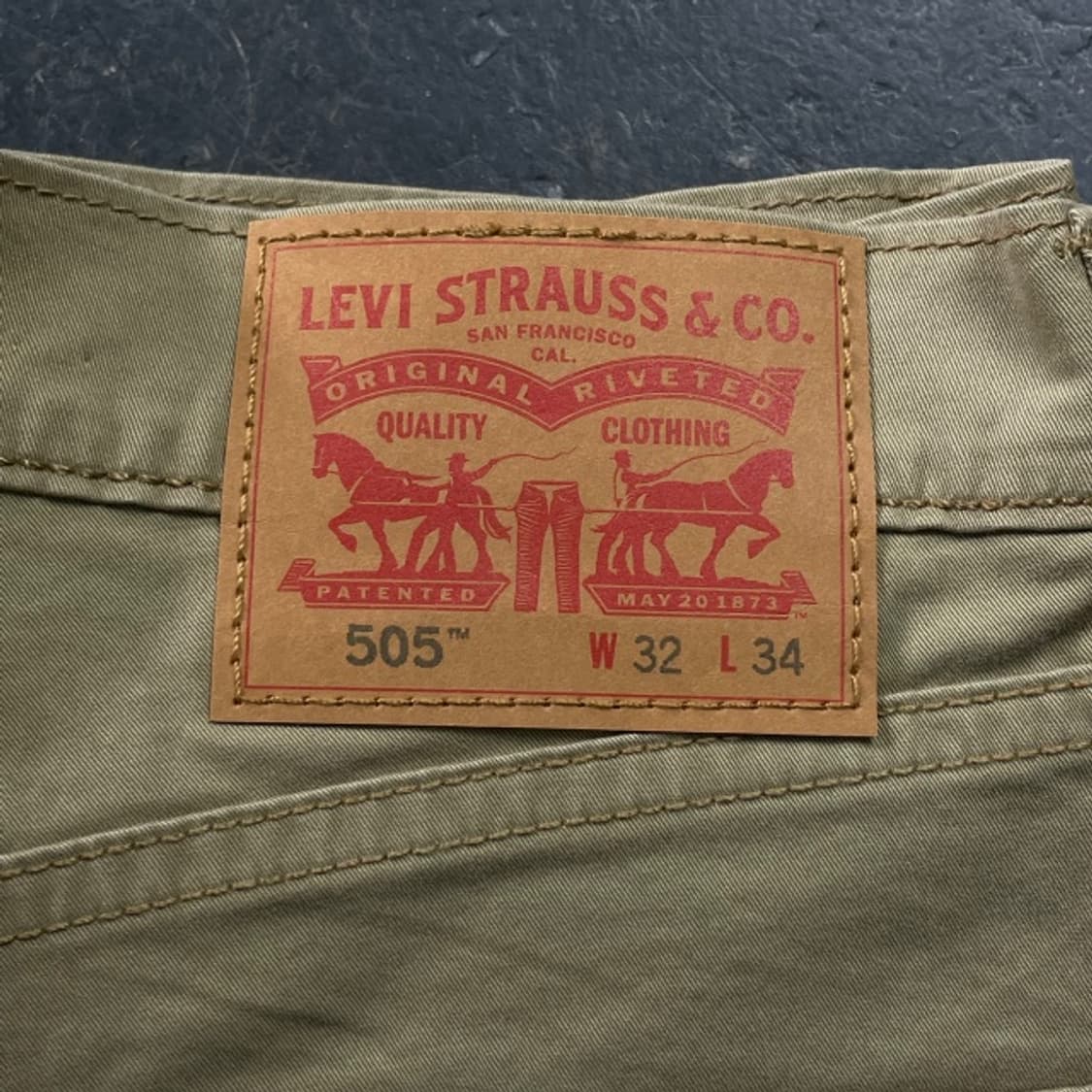 32 리바이스 505 치노팬츠 상품이미지5