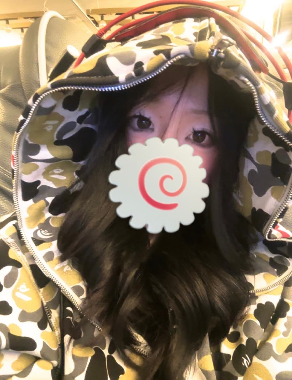 베이프 샤크 후드 황계 상품이미지1