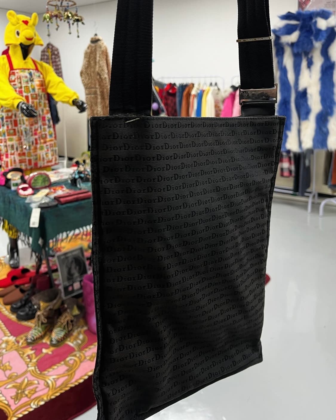 90s 디올 아카이브 스펠 아웃 크로스 바디 백 가방 상품이미지5