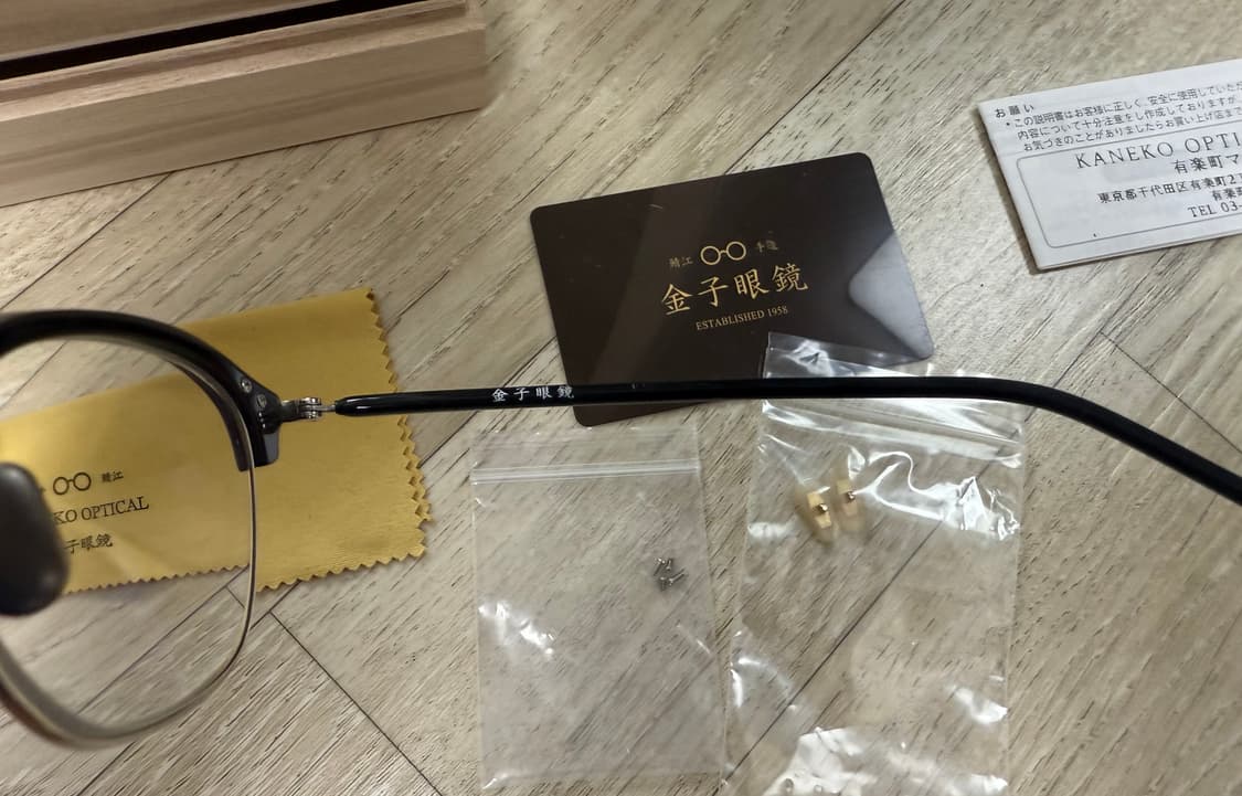 금자안경 KV-34 BK(블랙, 실버)+티타늄코패드 상품이미지3